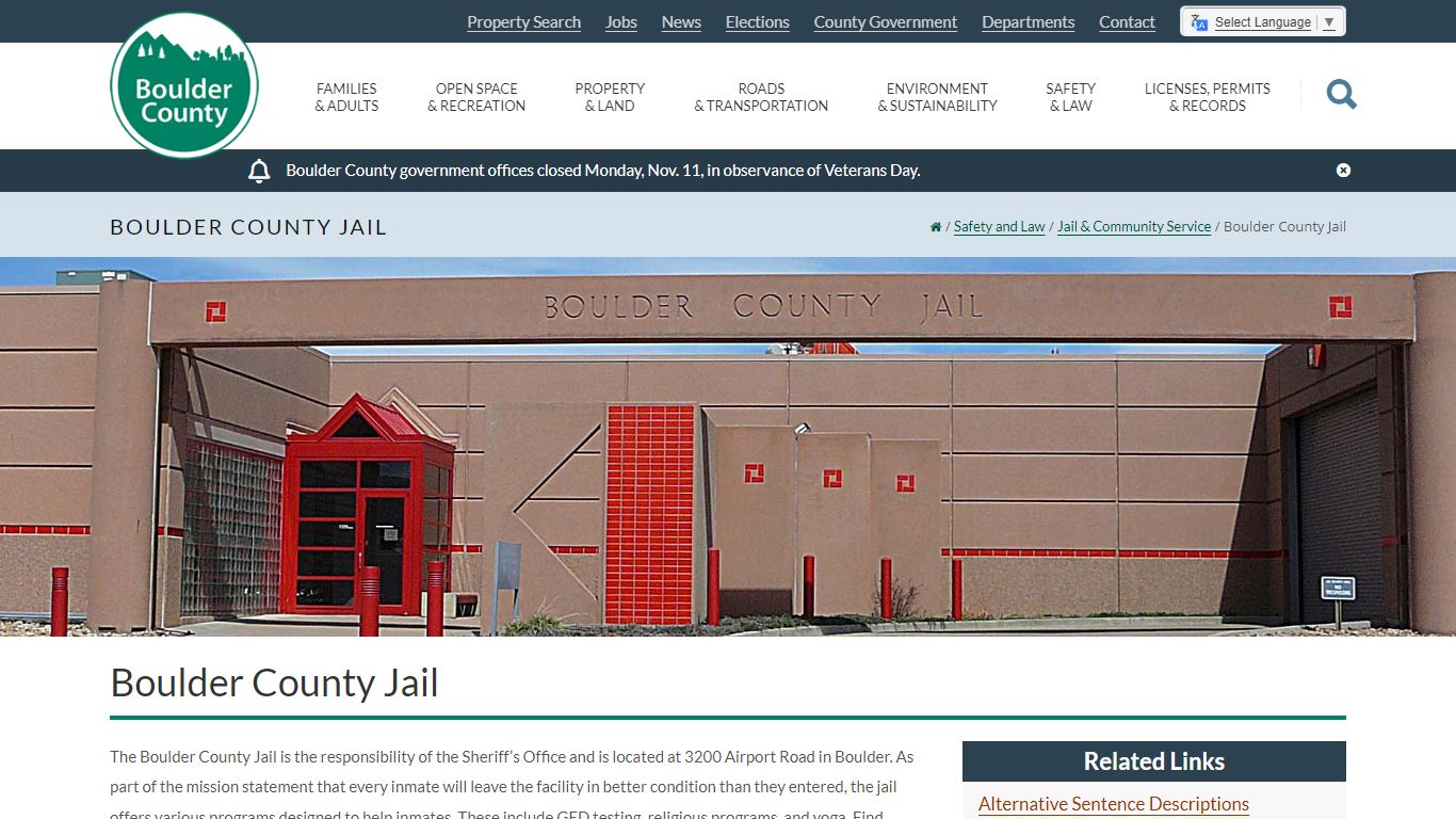 Boulder County Jail